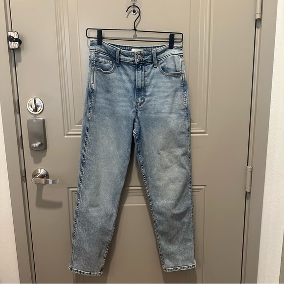 Abercrombie & Fitch The Mom High Rise Jeans Size 27/4 Denim - Picture 1 of 8
